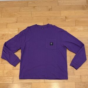 Brain Dead Rich Purple Waffle Top